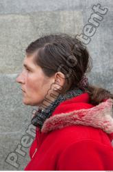 Head Woman Casual Average Street photo references